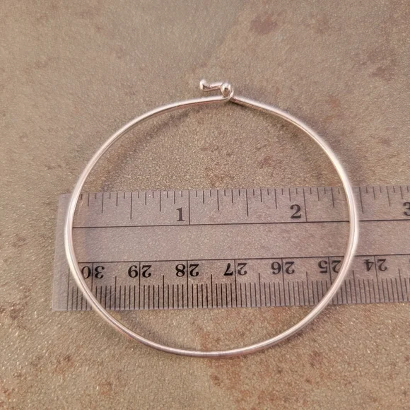 James Avery Sterling Hook Bracelet 7" - Picture 3 of 4